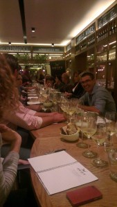 That's Dave...in the glasses, enjoying himself.