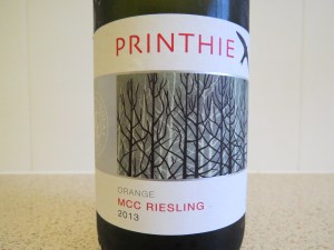 Stark label, but plentiful wine